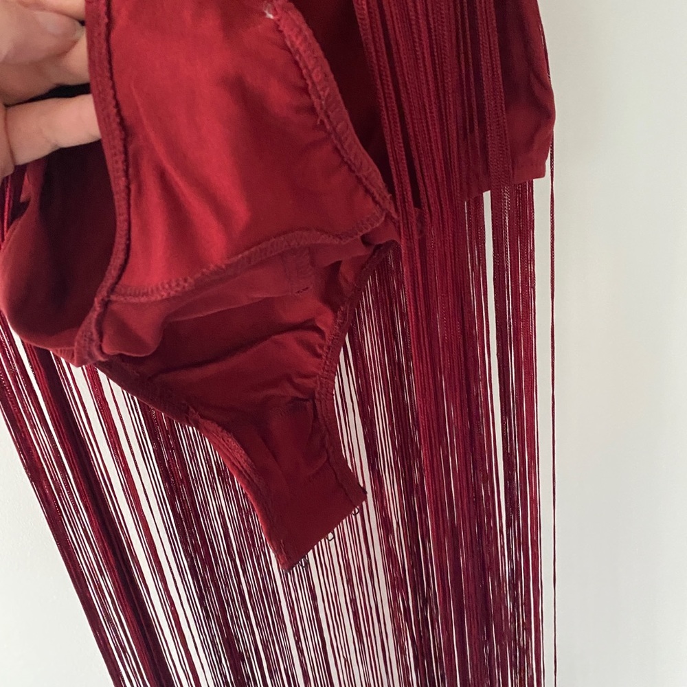 Rare London Fringe Strung Along Bodysuit - Picture 13 of 16